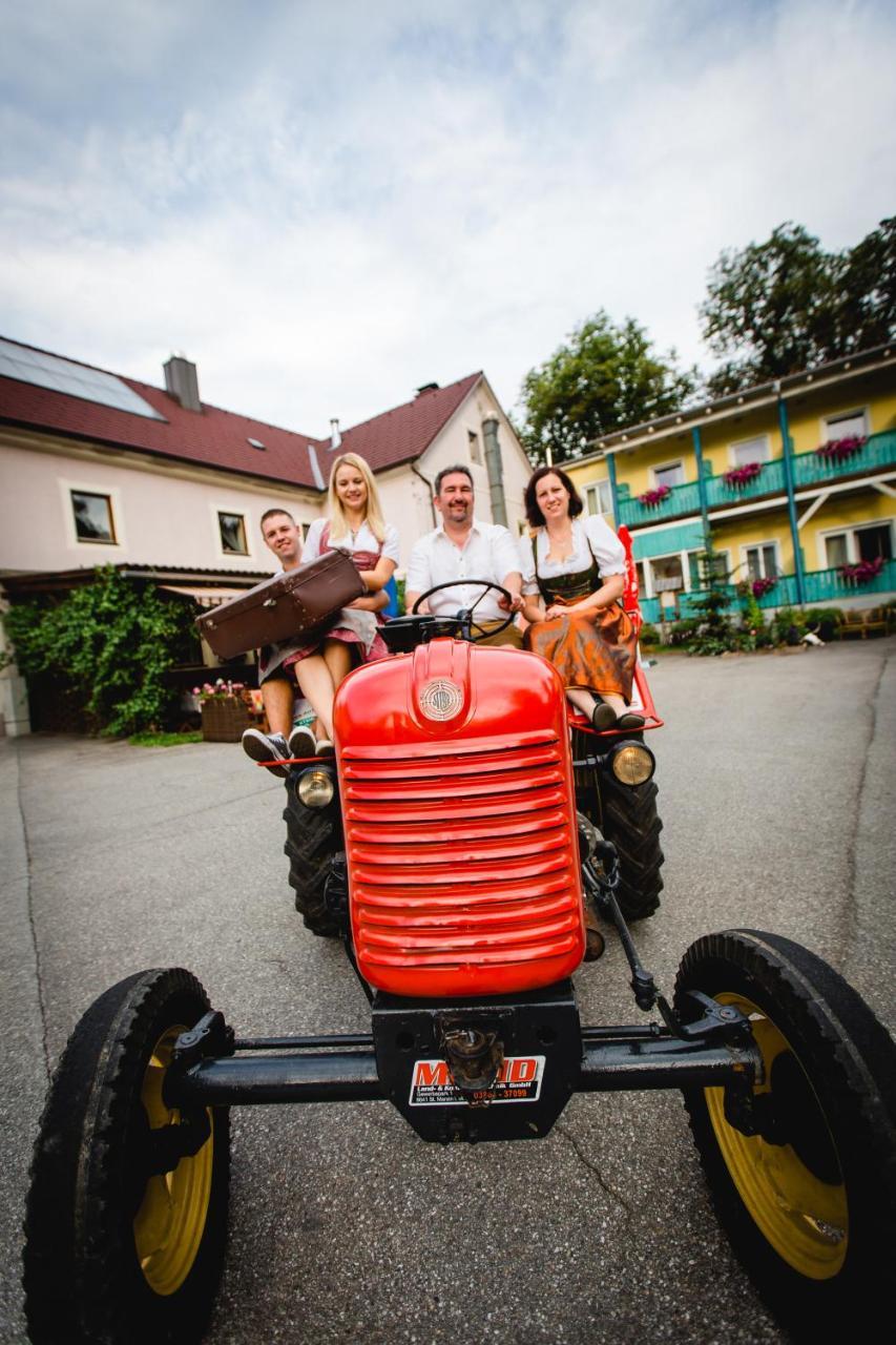 Gasthof Oberer Gesslbauer Stanz Im Murztal Esterno foto